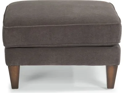 Digby Leather Ottoman - Alternative View
