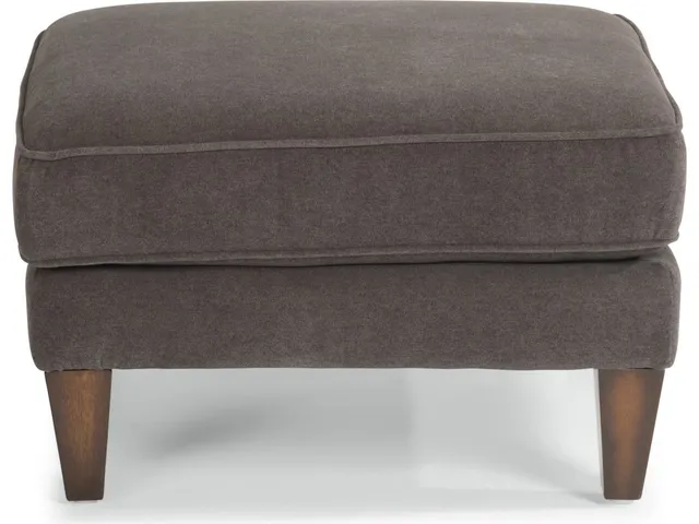 Digby Leather Ottoman - Alternative View