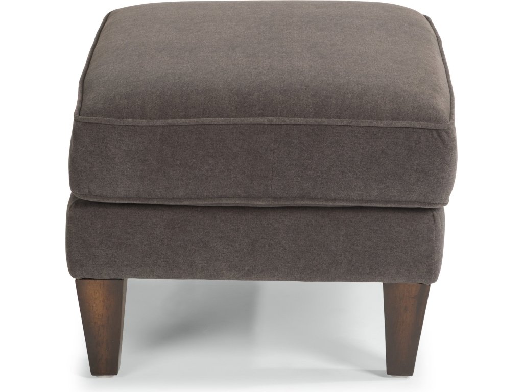 Digby Leather Ottoman - image 2