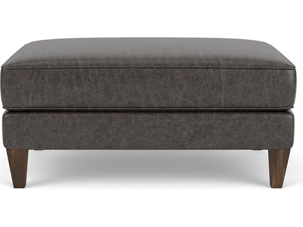 Digby Leather Cocktail Ottoman - image 4