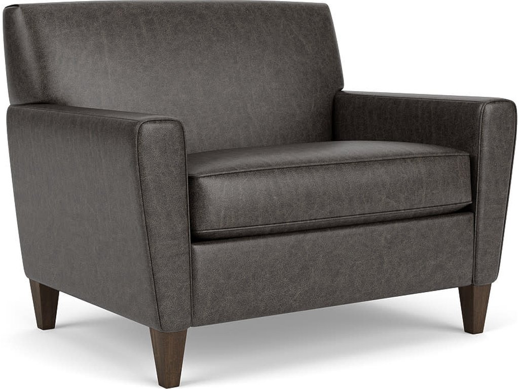 Digby Leather Chair and a Half - image 3