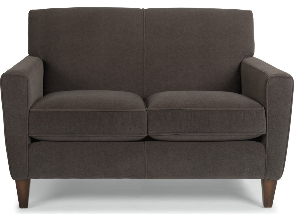 Digby Leather Loveseat - image 1