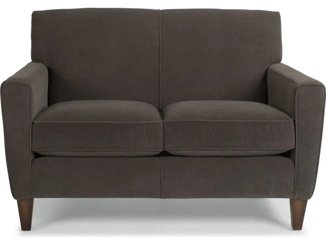 Digby Leather Loveseat - Alternative View