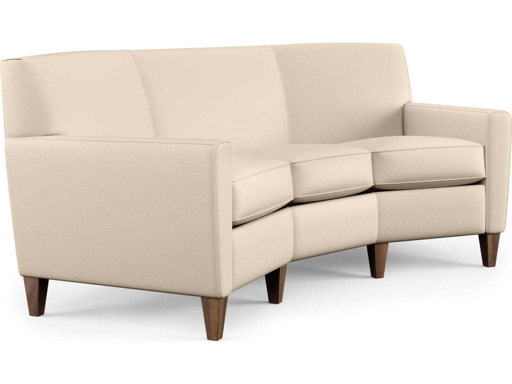 Digby Leather Conversation Sofa - main image