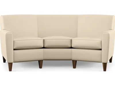 Digby Leather Conversation Sofa