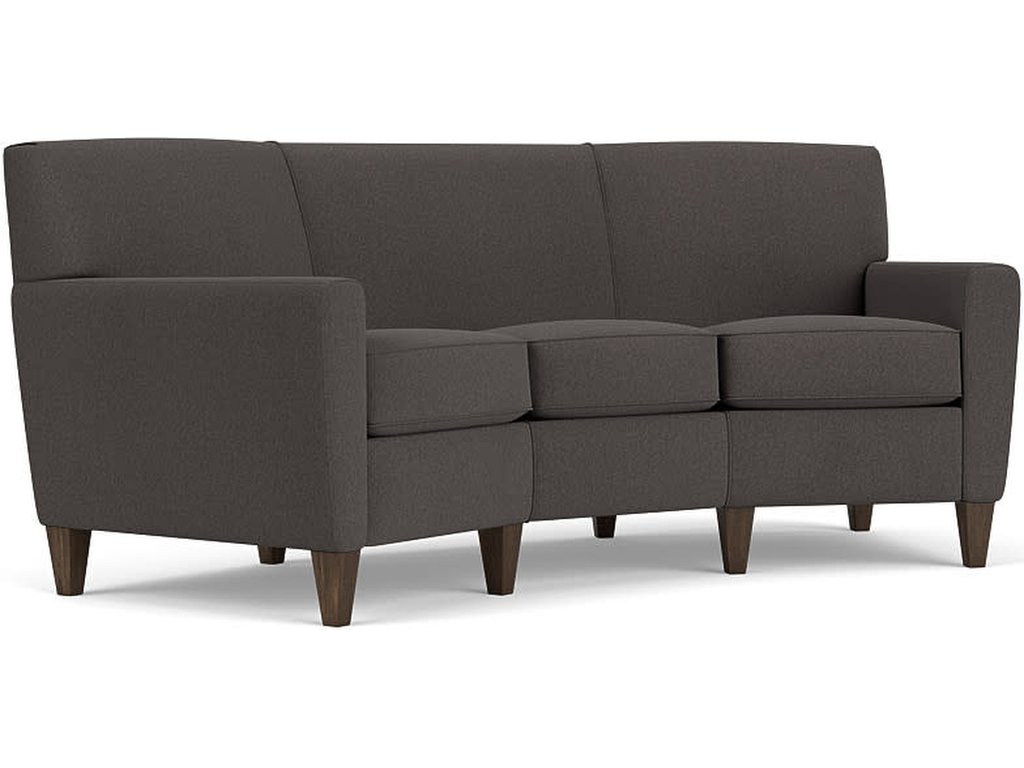 Digby Leather Conversation Sofa - image 3
