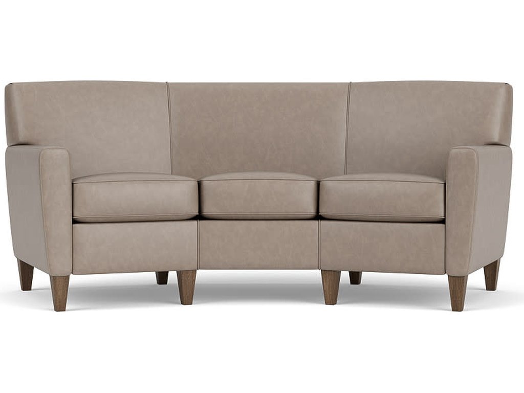 Digby Leather Conversation Sofa - image 4