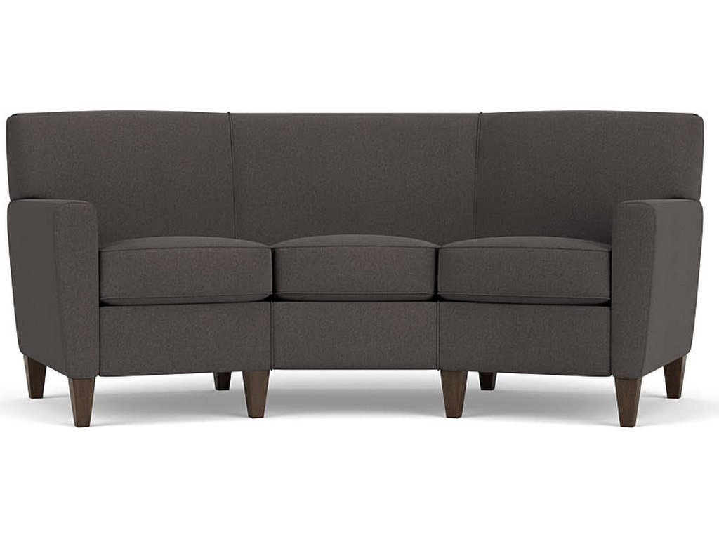 Digby Leather Conversation Sofa - image 5