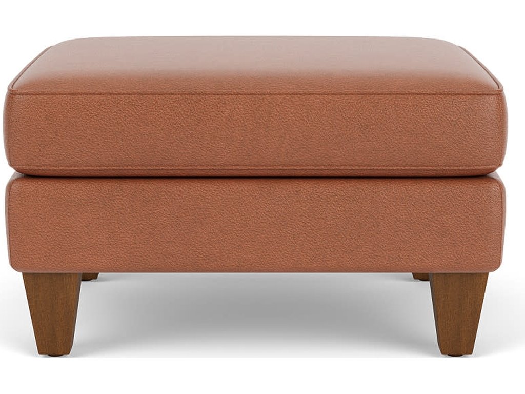 Westside Leather Ottoman - image 1