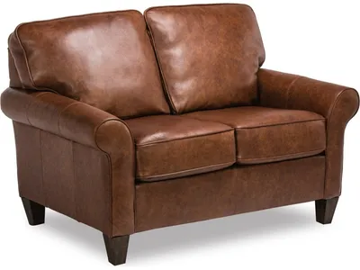 Westside Leather Loveseat