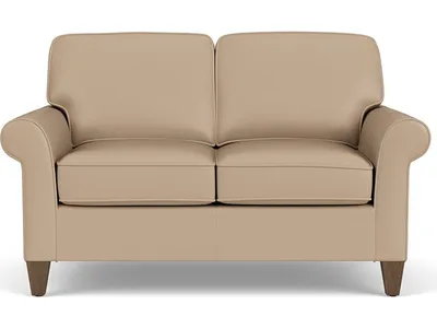 Westside Leather Loveseat - Alternative View