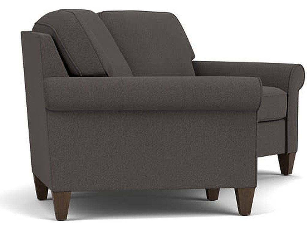 Westside Leather Conversation Sofa - image 2