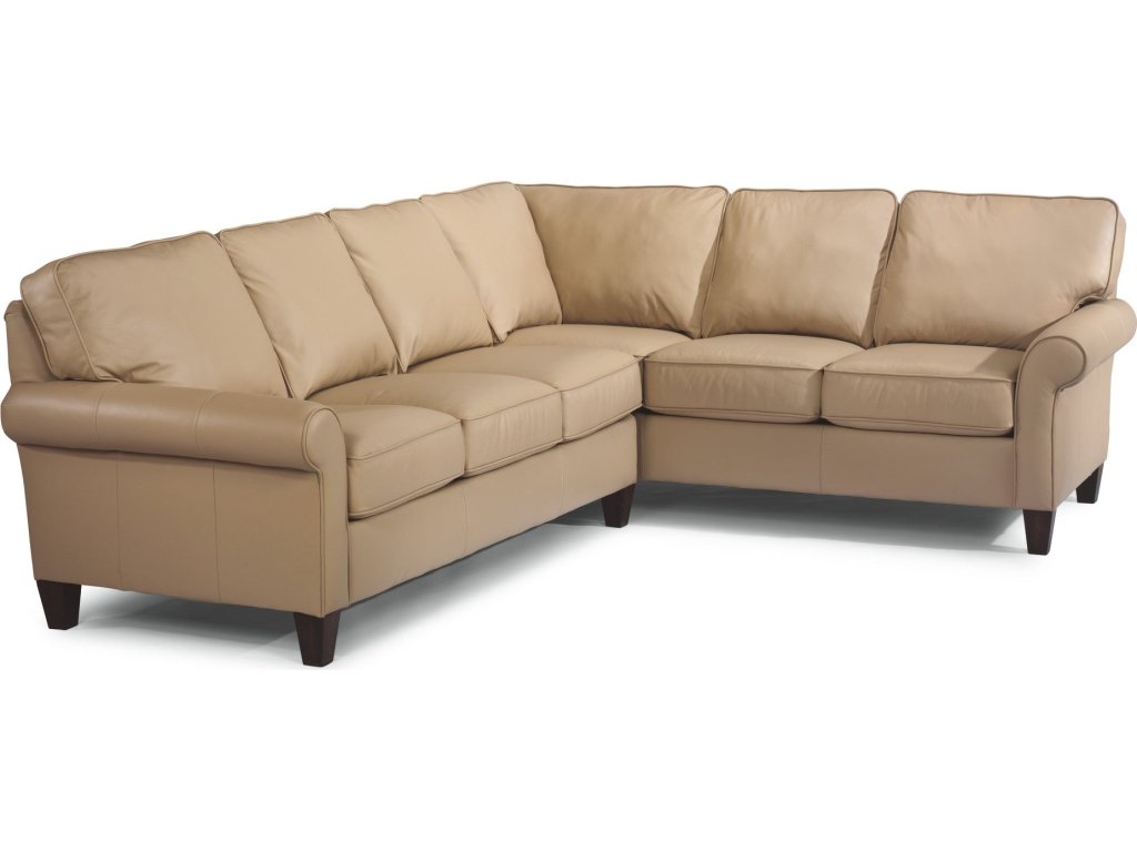Westside Leather Sectional - main image