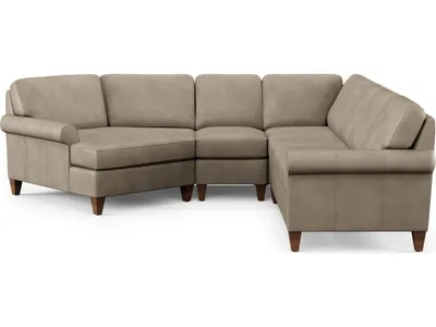 Westside Leather Sectional - Alternative View