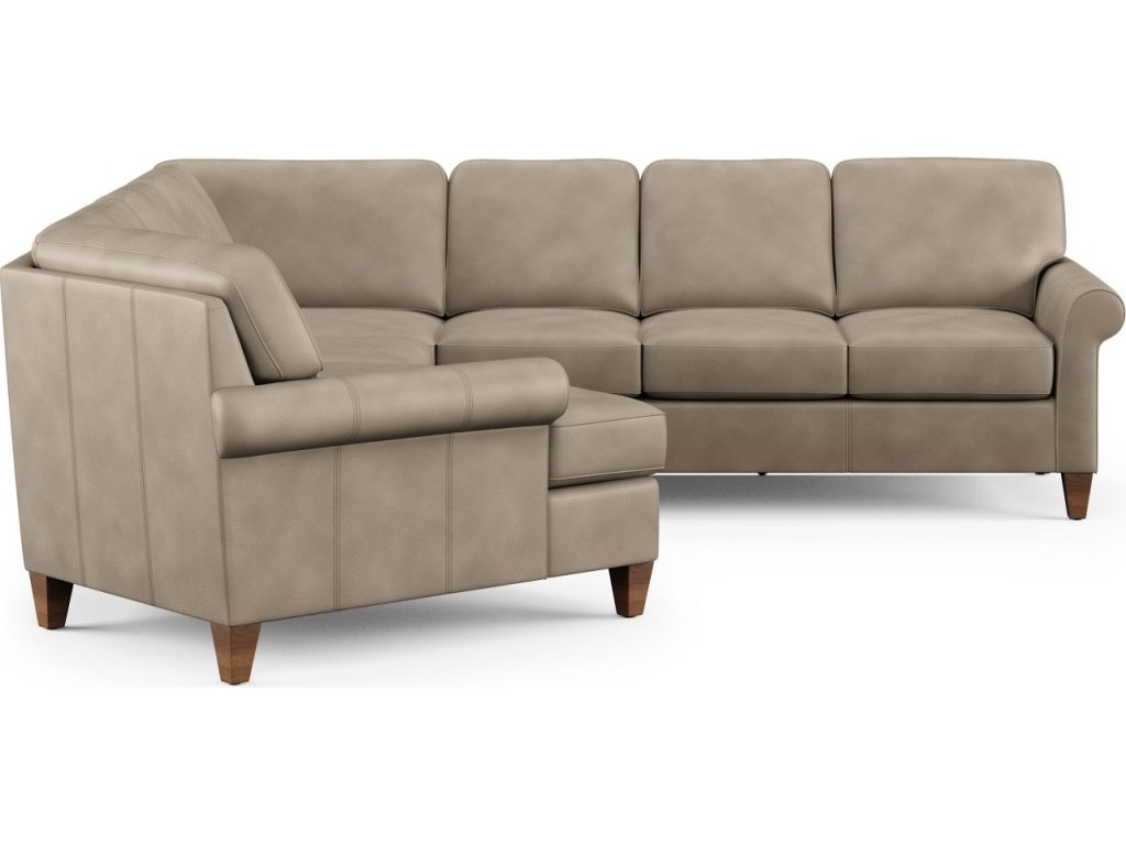 Westside Leather Sectional - image 2