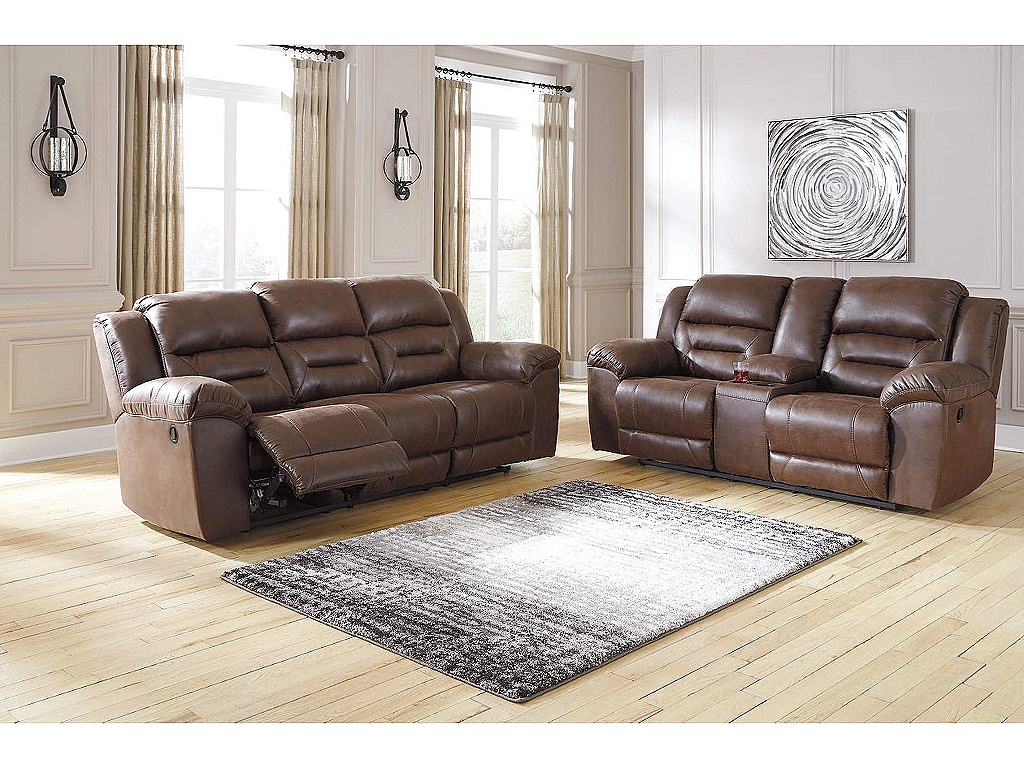 Stoneland Reclining Sofa and Loveseat - image 1