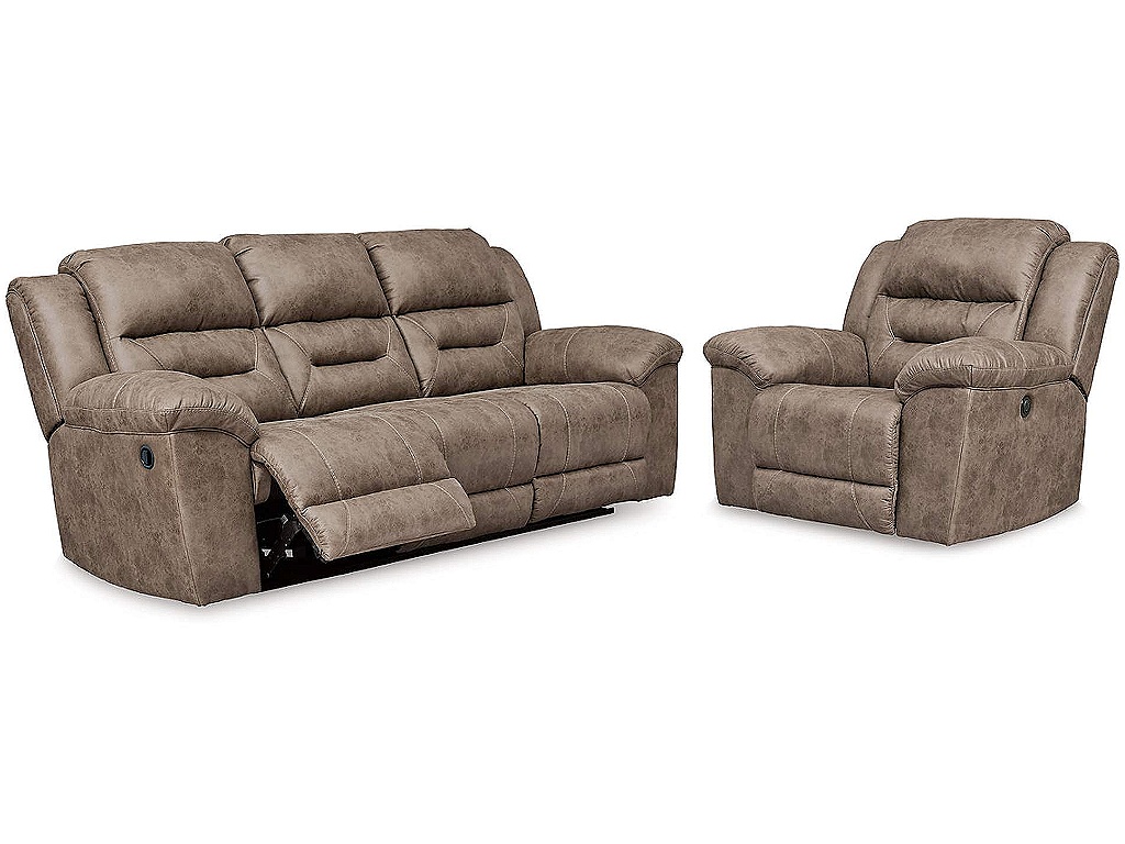 Stoneland Reclining Sofa and Power Recliner - main image