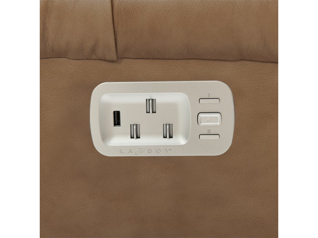 Pinnacle Power Wall Reclining Loveseat w/ Headrest & Console - image 11