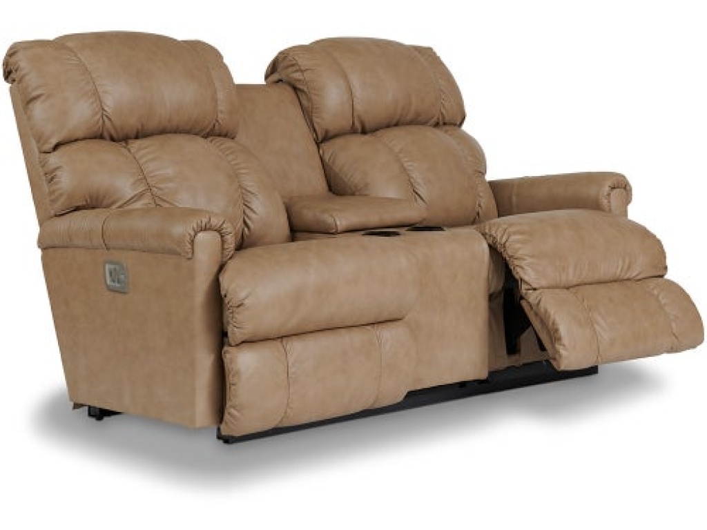 Pinnacle Power Wall Reclining Loveseat w/ Headrest & Console - image 7