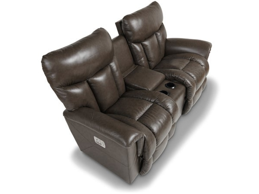 Mateo Power Wall Reclining Loveseat w/ Console Headrest & Lumbar - image 10