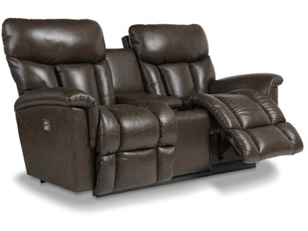 Mateo Power Wall Reclining Loveseat w/ Console Headrest & Lumbar - image 5
