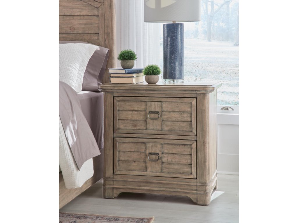2 Drawer Nightstand - image 2