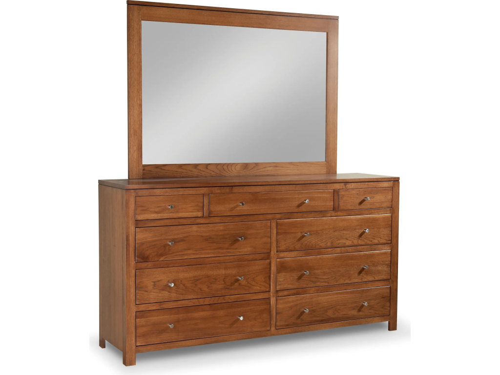 Daniel's Amish Modern 9-Drawer Double Dresser, alternate view 1