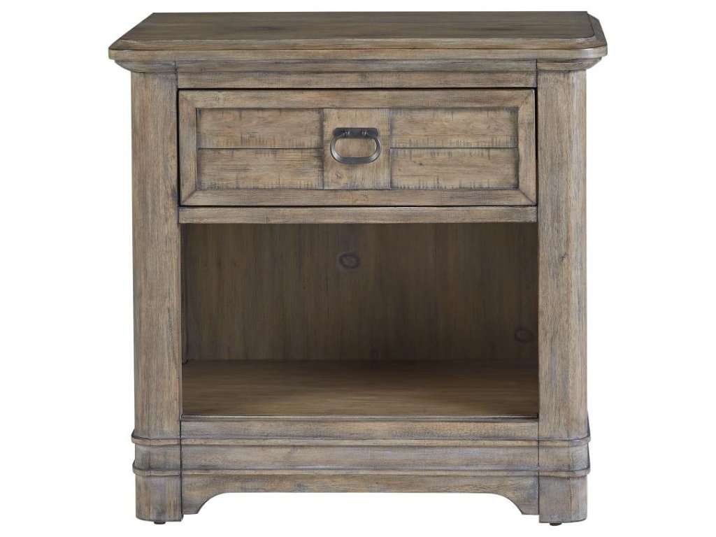 Queen Arched Panel Bed, Dresser, Mirror, 1 Drawer Nightstand, Chest - image 4