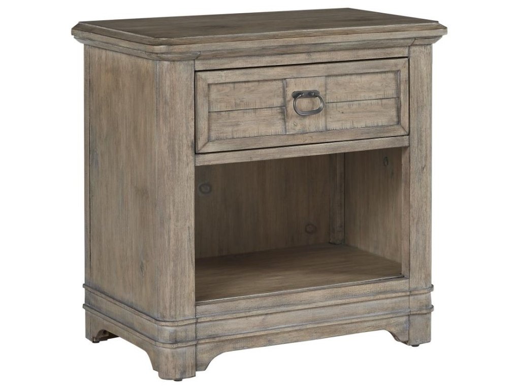 Queen Arched Panel Bed, Dresser, Mirror, 1 Drawer Nightstand, Chest - image 5