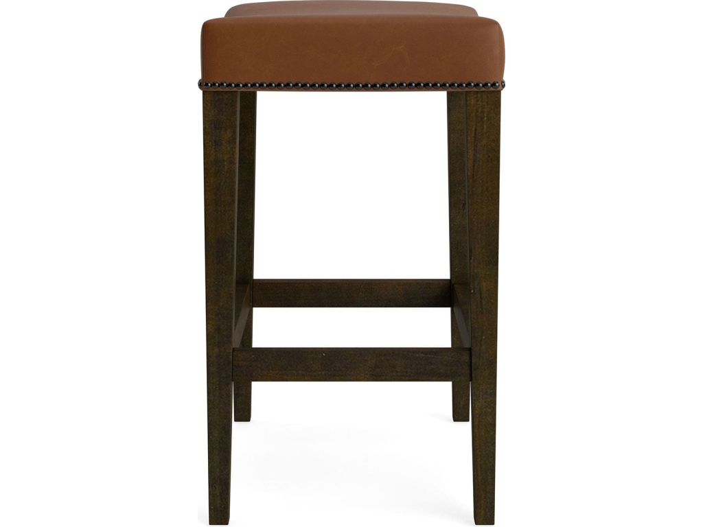 Vail Leather Saddle Counter Stool - image 5