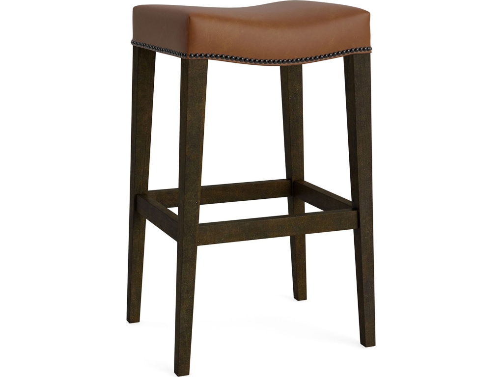 Vail Leather Saddle Bar Stool - main image