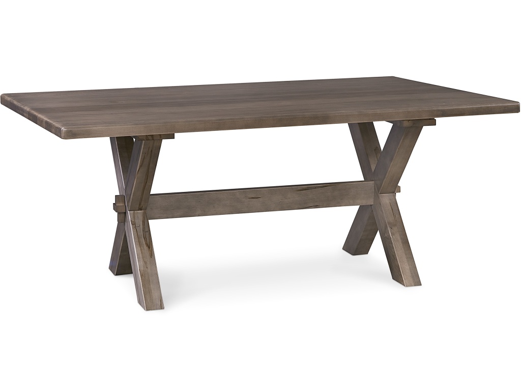 Crossbuck Rectangle Dining Table - main image