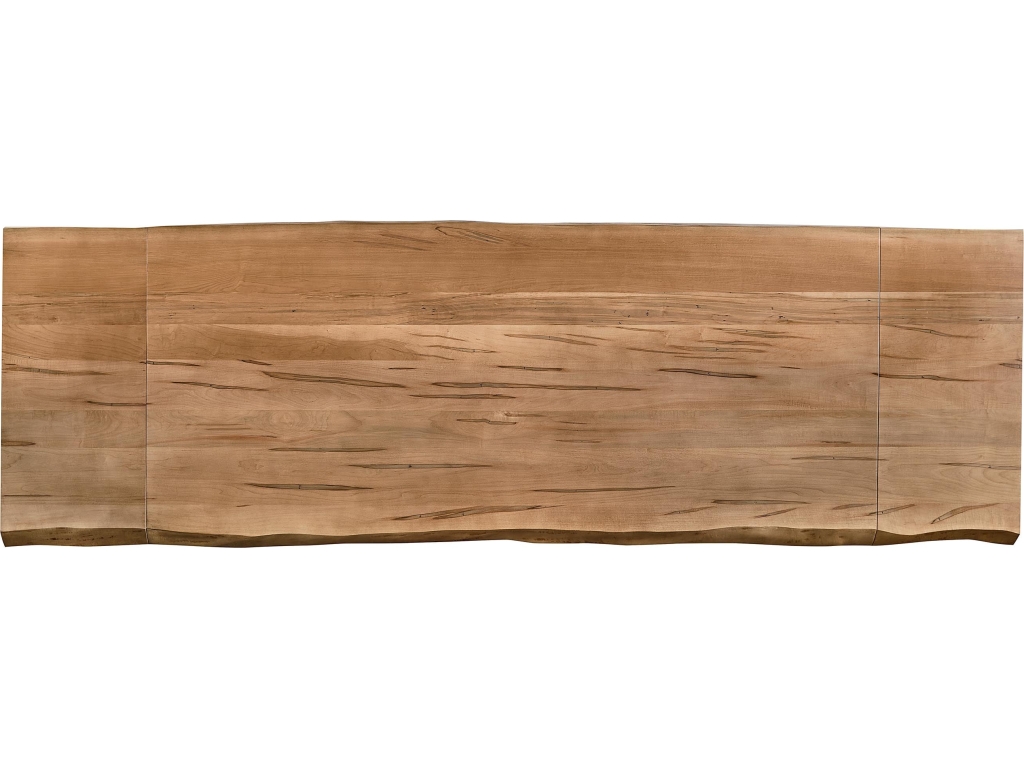 Crossbuck Live Edge Dining Table with Extendable Leaves - image 4