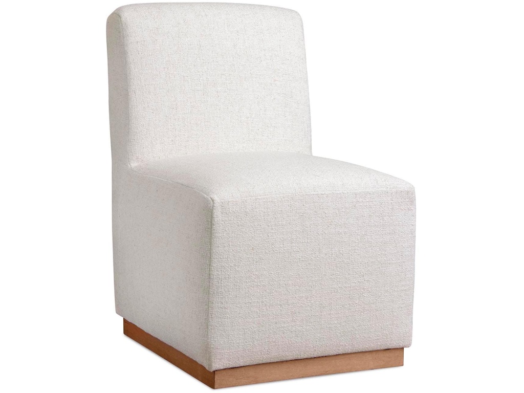 Banks Upholstered Dining Chair with Casters - main image