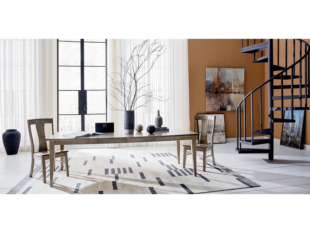 Louisa Rectangle Dining Table with Leaf - image 4