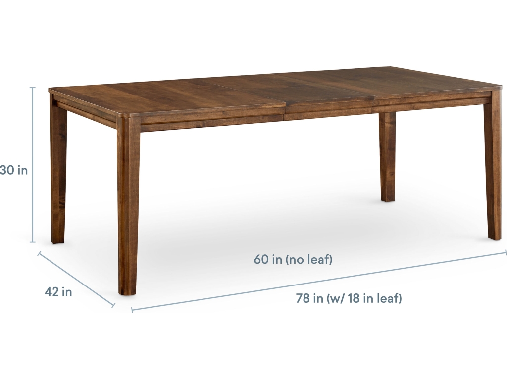 Origins Dandridge Rectangle Dining Table with Leaf - image 4