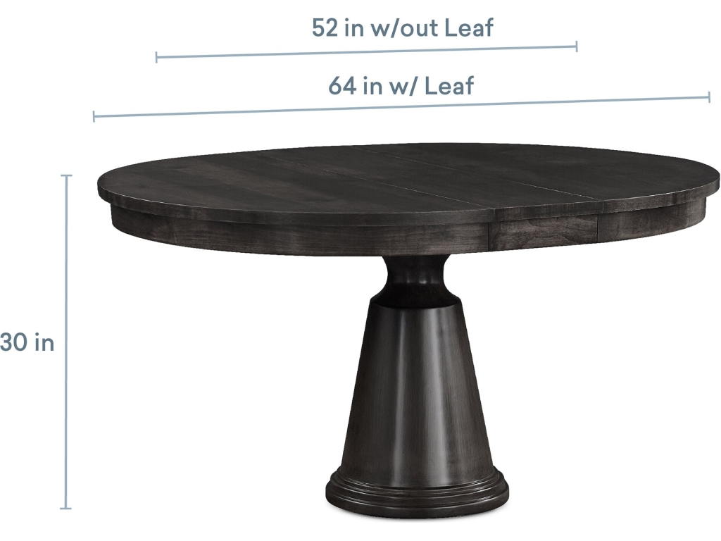Origins Nichols Round Dining Table with Leaf - image 4