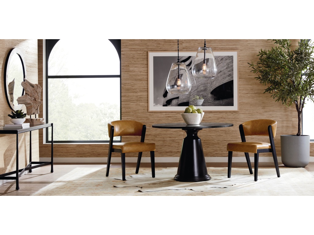 Asher Upholstered Faux Leather Dining Chair - image 1