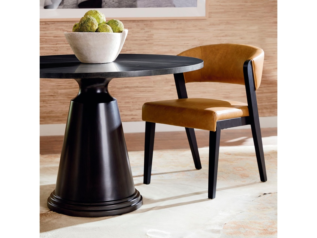 Asher Upholstered Faux Leather Dining Chair - image 2