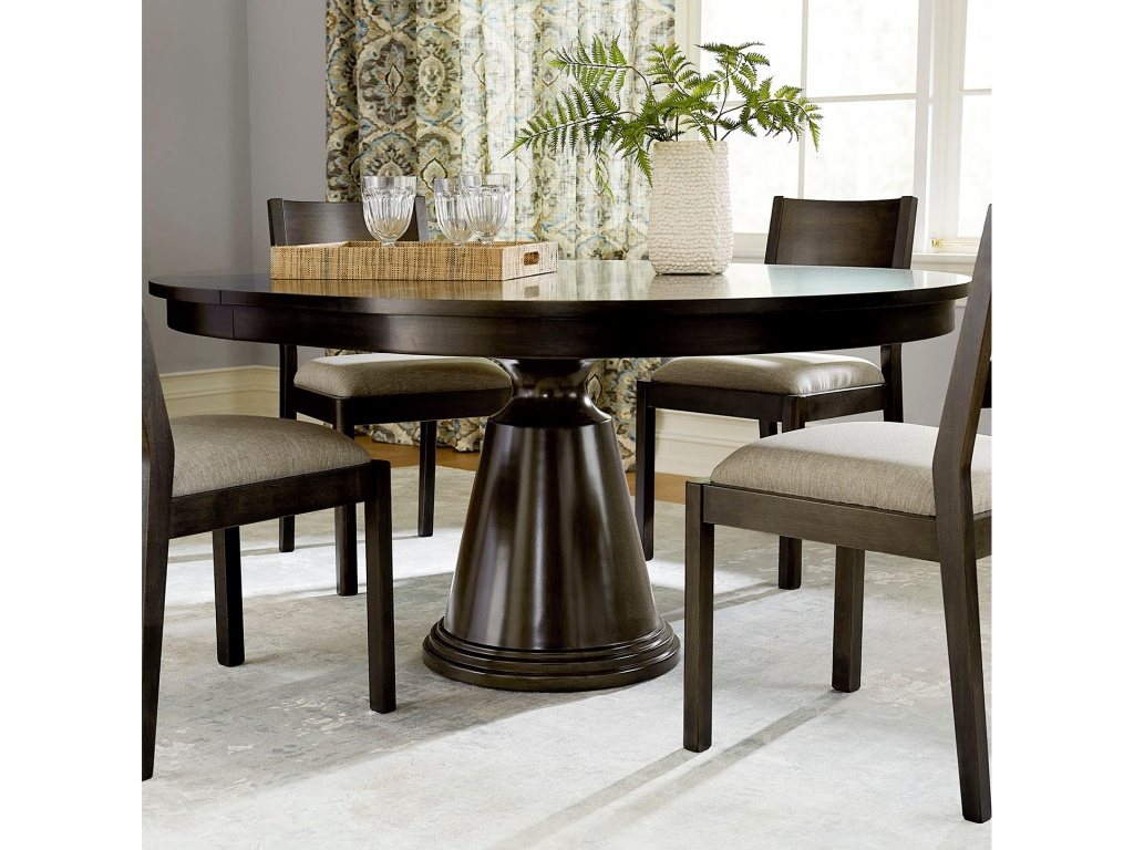 Origins Nichols Round Dining Table with Leaf - image 2