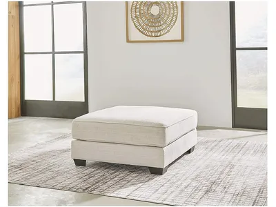 Lerenza Oversized Accent Ottoman