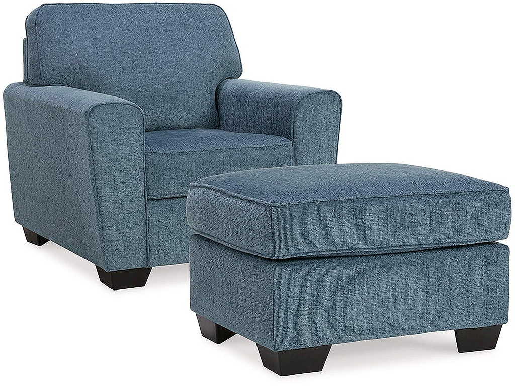 Cashton Chair and Ottoman - image 1