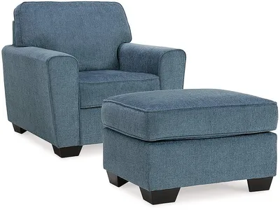 Cashton Chair and Ottoman