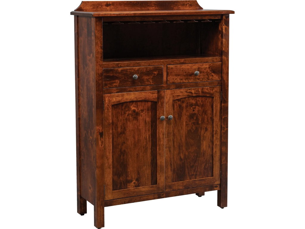 Daniel's Amish Savannah Wine Cabinet, primary thumbnail
