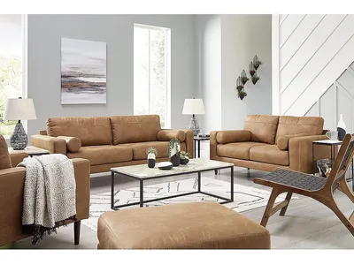 Telora Sofa, Loveseat, Chair and Ottoman