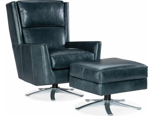 Roen Swivel Metal Pedestal Chair - Alternative View