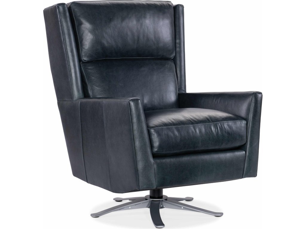 Roen Swivel Metal Pedestal Chair - main image