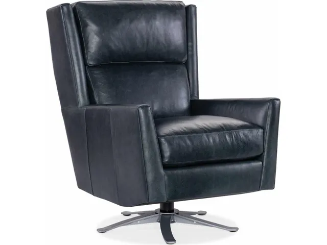 Roen Swivel Metal Pedestal Chair