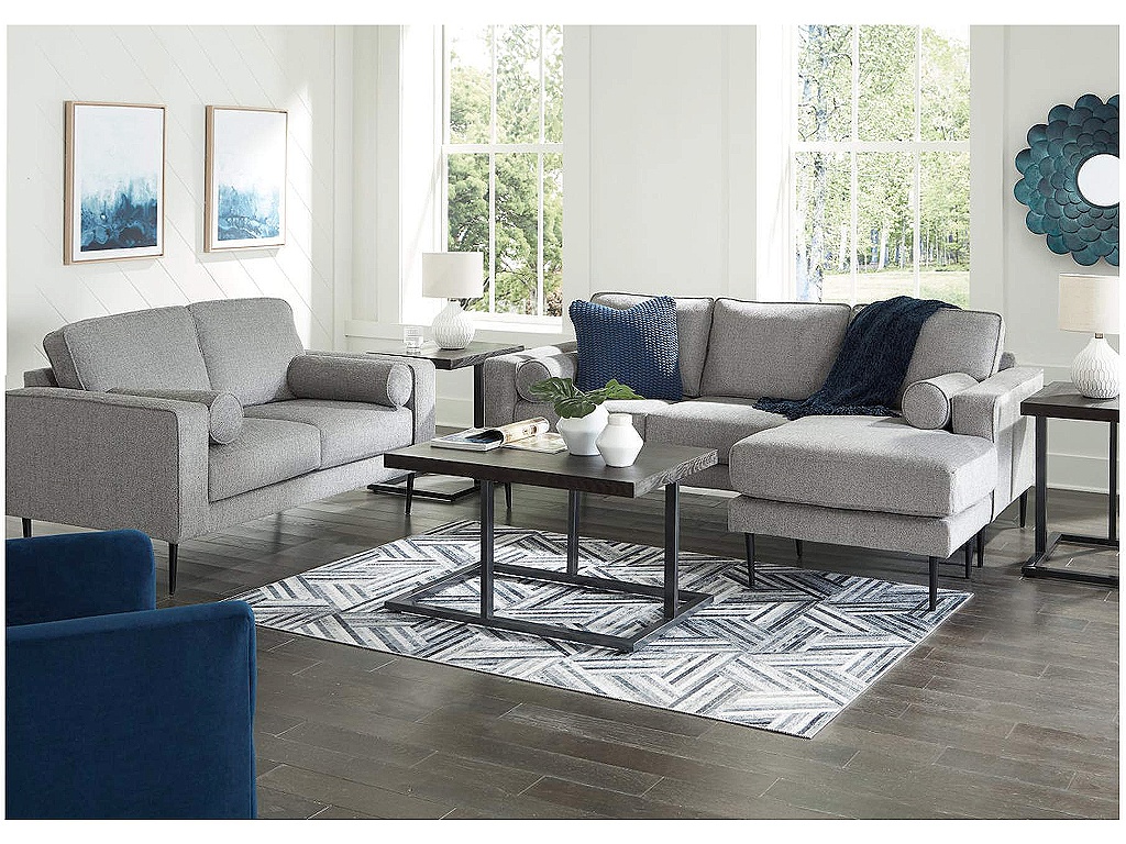 Hazela Sofa Chaise and Loveseat - image 2