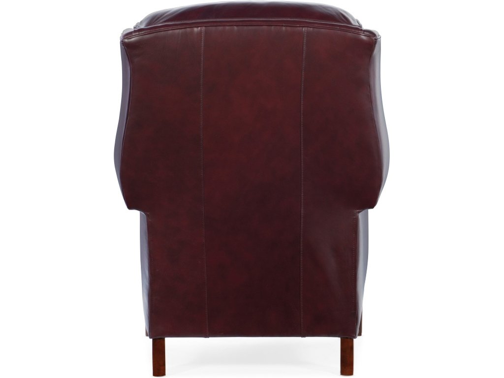 Chippendale Reclining Wing Chair - image 3